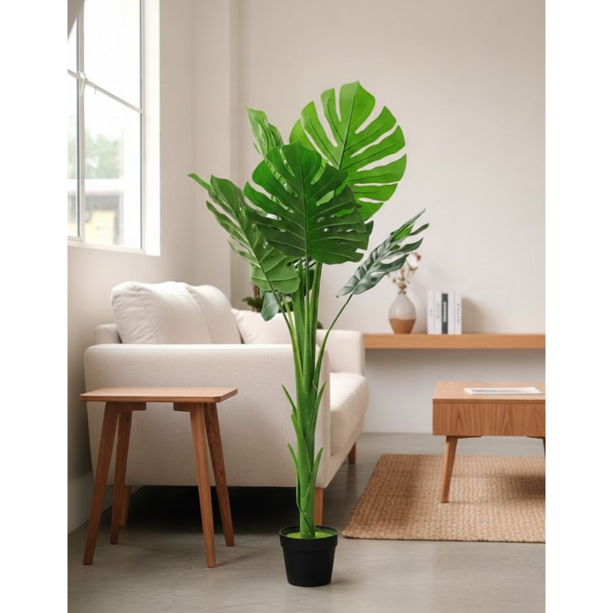 GENERICO - Planta artificial mostera 1.20mt Bighouse