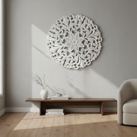 Cuadro Decorativo Genérico 39x39 Cm Madera Panel