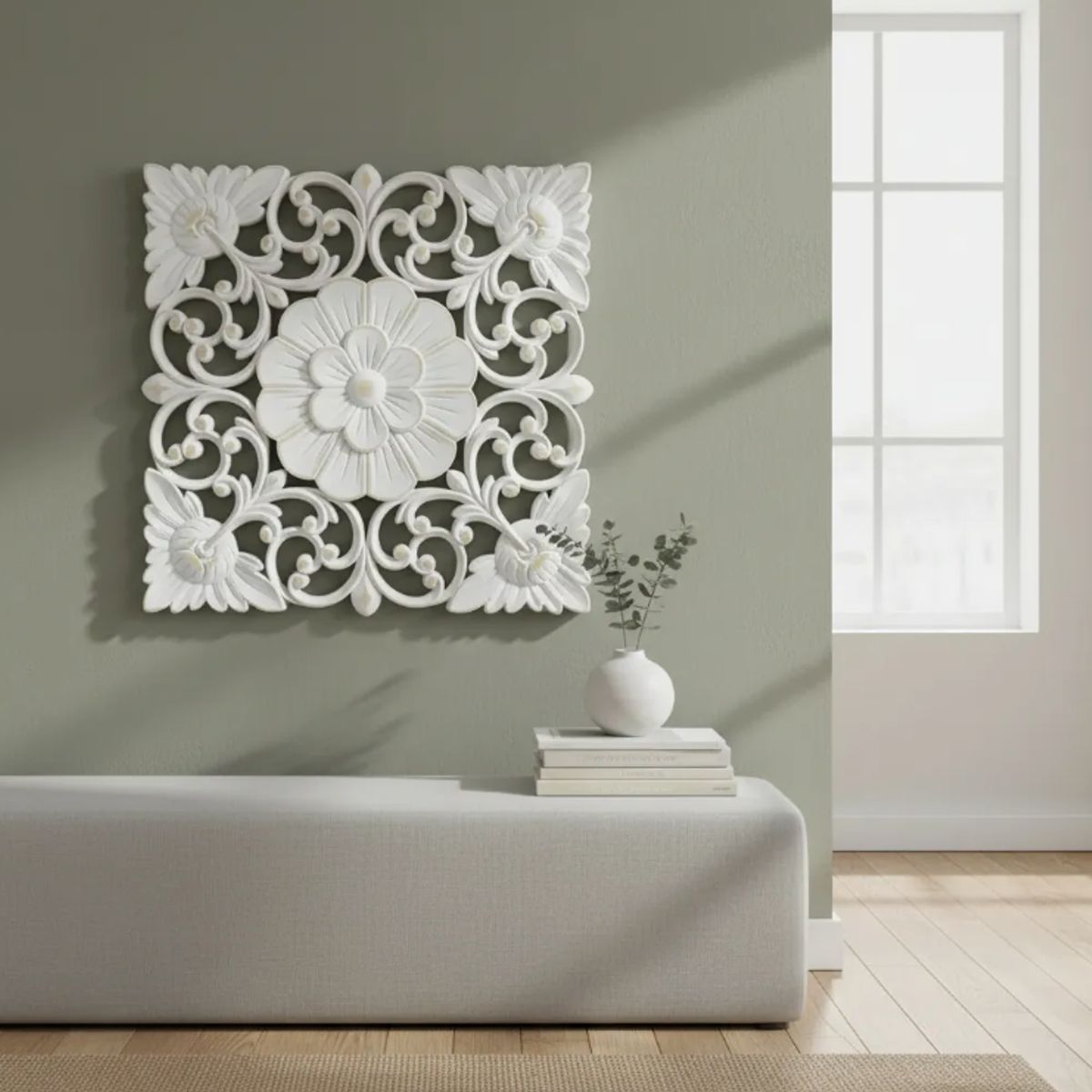 GENERICO - Cuadro Genérico 35 Cm Madera Panel Único Decorativo