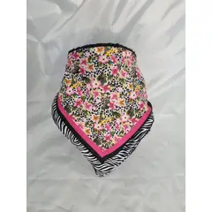 EL ESPACIO DE TOMMY - Bandana invierno mujer flores fucsias