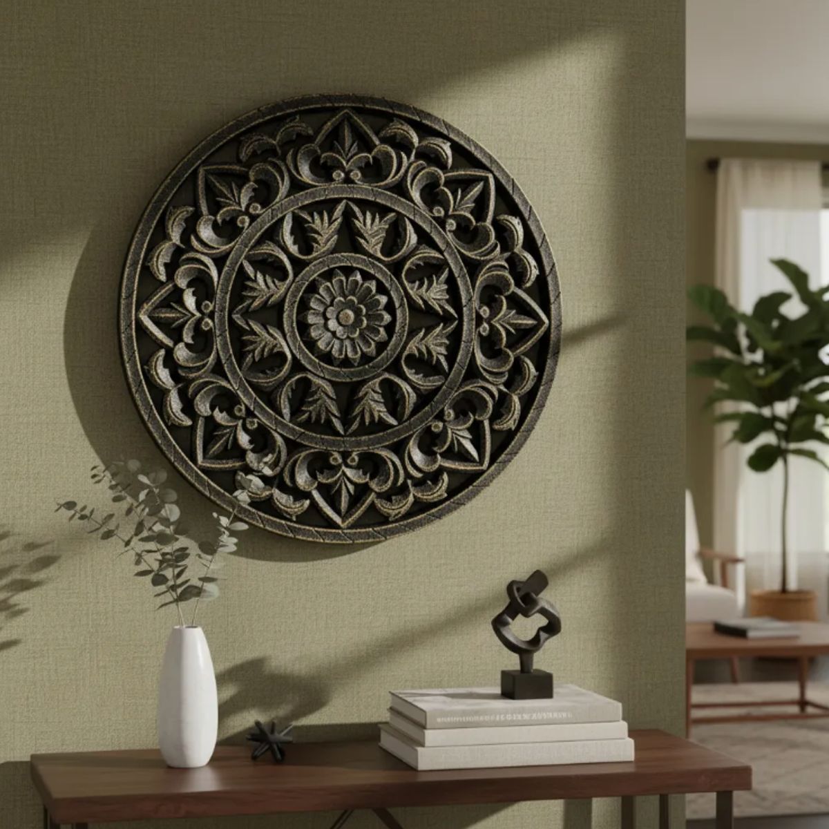 GENERICO - Cuadro Genérico 35 Cm Madera Panel Único Decorativo