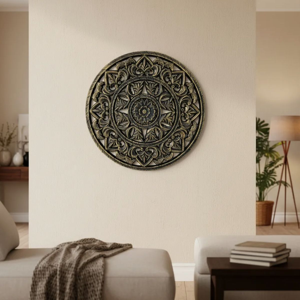 GENERICO - Cuadro Genérico 35 Cm Madera Panel Único Decorativo