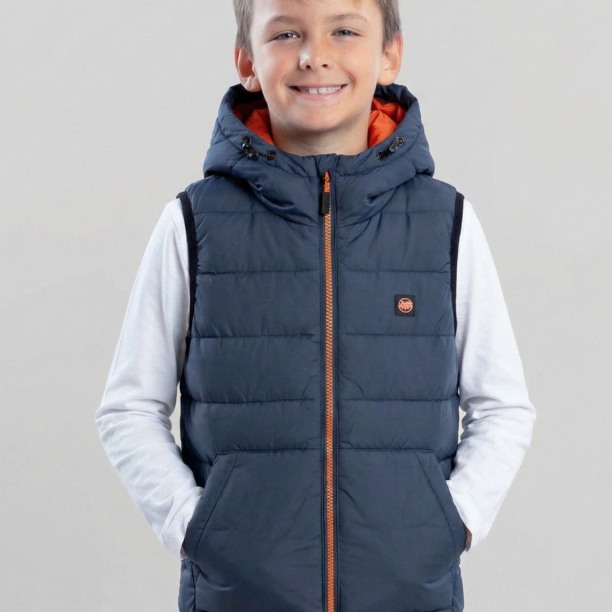 MAUI AND SONS - Parka Trailhead Azul Infantil Maui And Sons