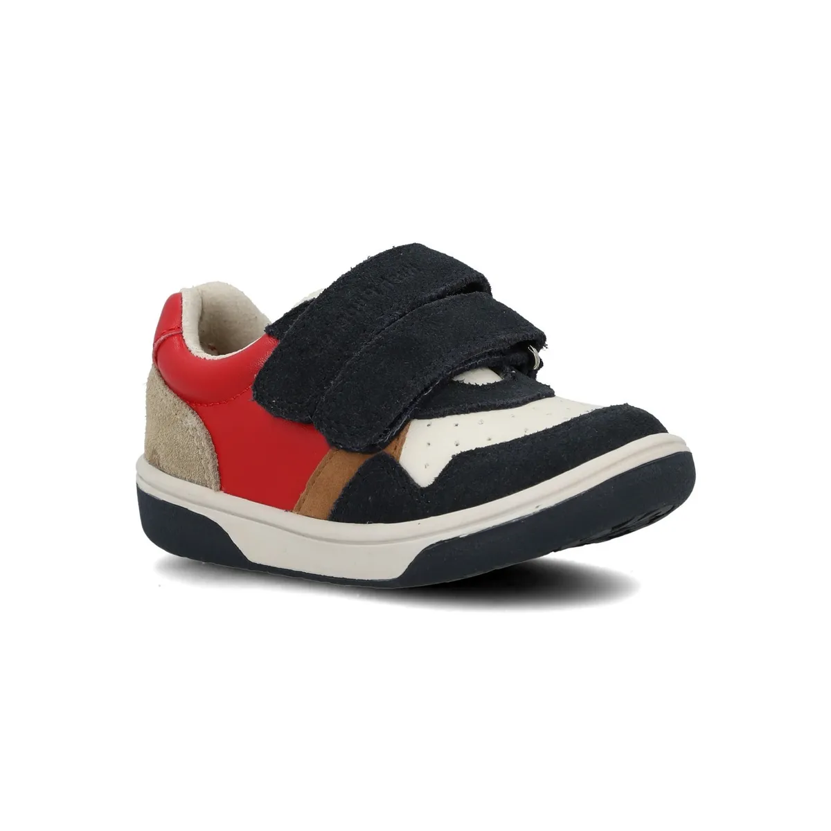 HUSH PUPPIES - Zapatilla Cuero Niño Tambe Azul HUSH PUPPIES