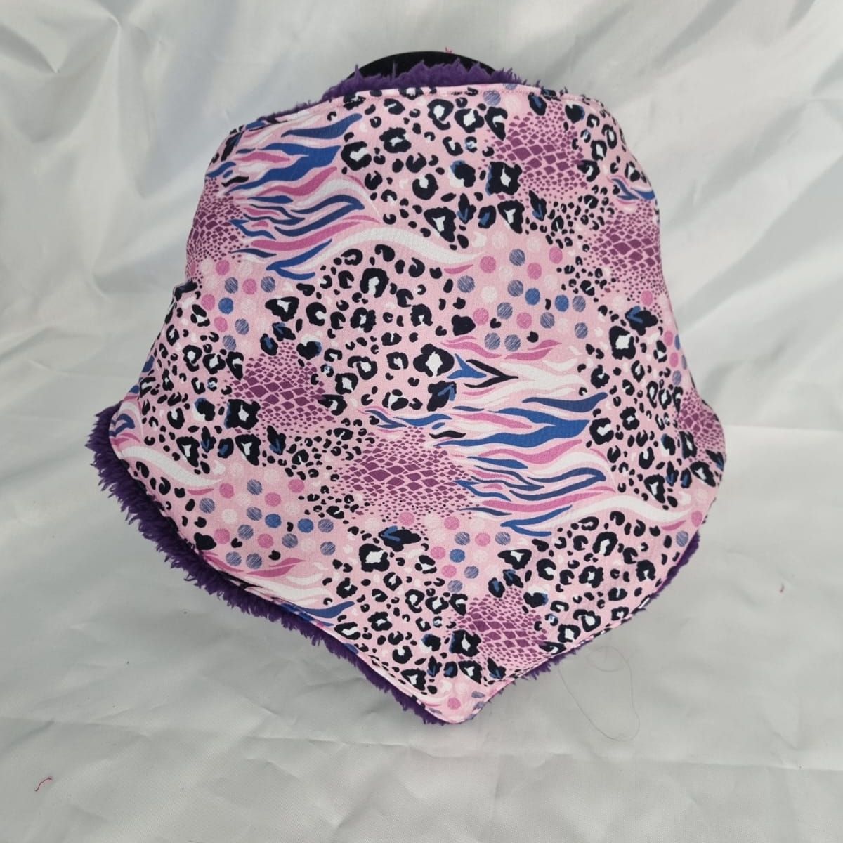 EL ESPACIO DE TOMMY - Bandana invierno mujer animal print rosa