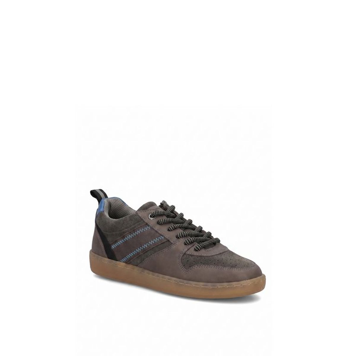 HUSH PUPPIES - Zapatilla Cuero Niño Ocaso Gris HUSH PUPPIES
