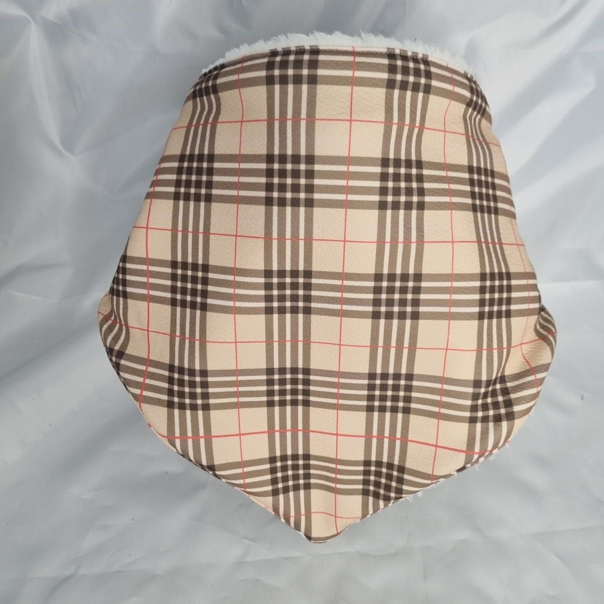 EL ESPACIO DE TOMMY - Bandana invierno mujer rayas beige