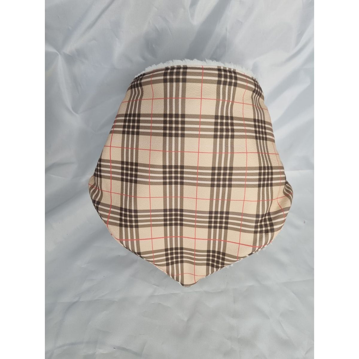 EL ESPACIO DE TOMMY - Bandana invierno mujer rayas beige