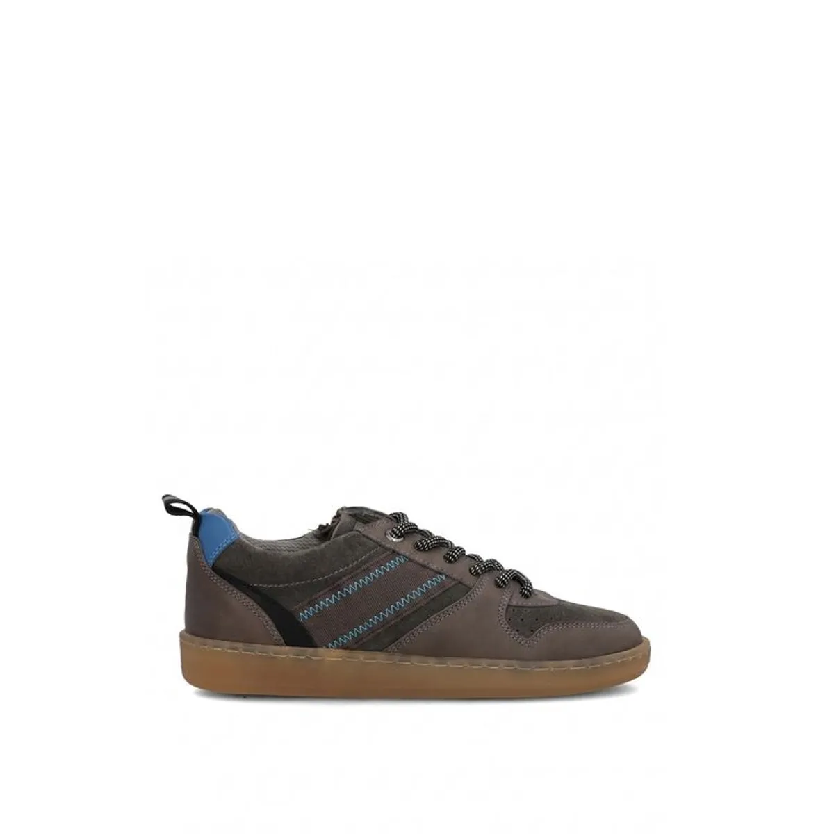HUSH PUPPIES - Zapatilla Cuero Niño Ocaso Gris HUSH PUPPIES