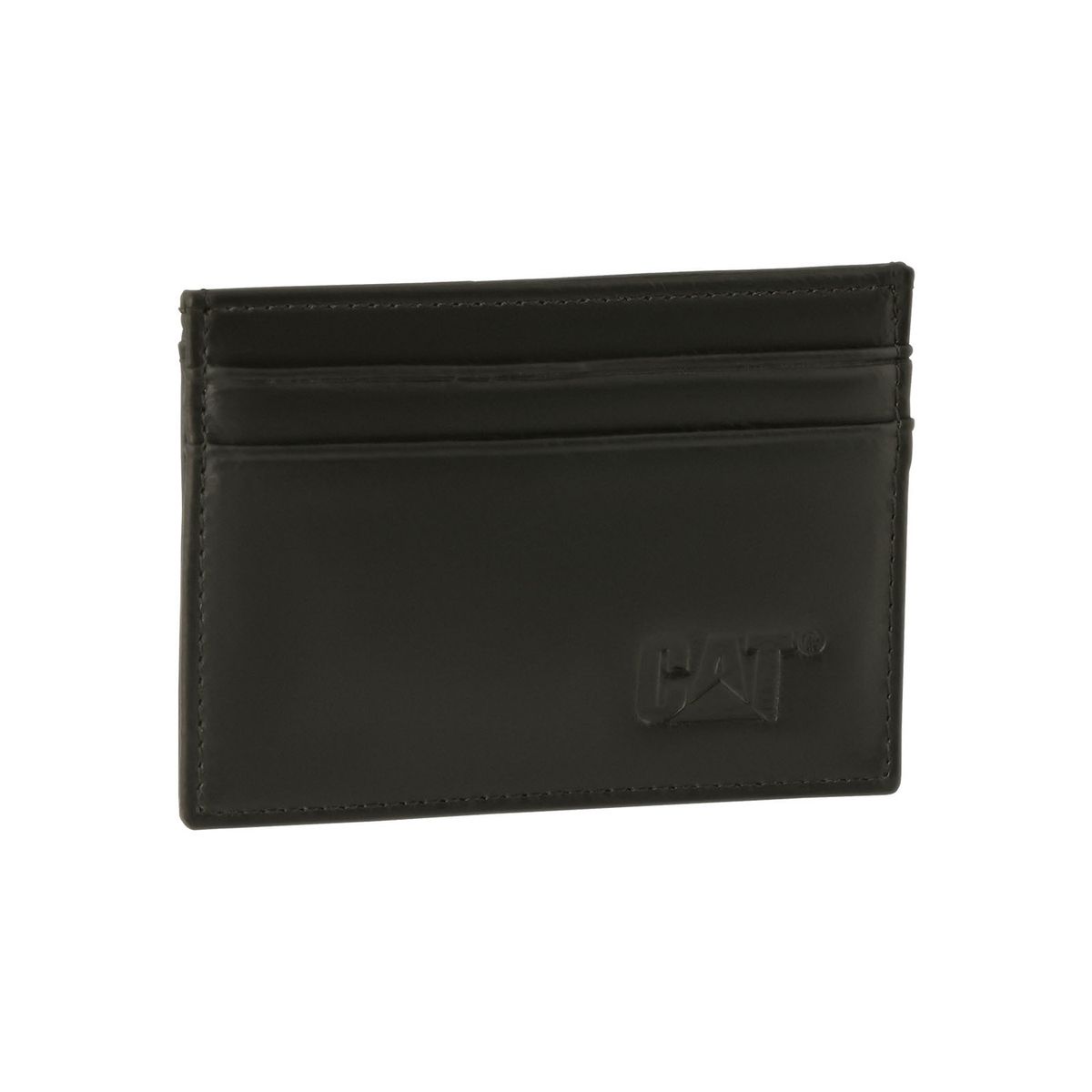 CAT - Billetera México Leather Unisex Negra CAT