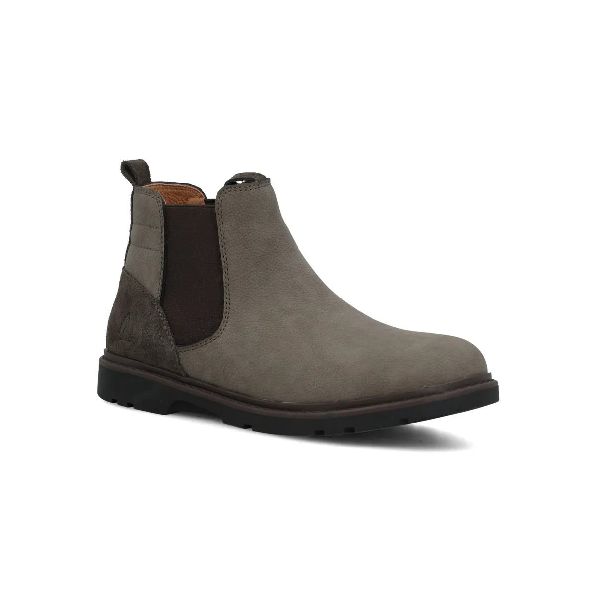 HUSH PUPPIES - Botin Cuero Niño Numo Gris HUSH PUPPIES