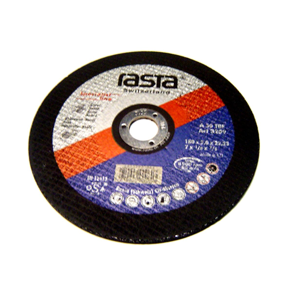GENERICO - DISCO CORTE METAL 7 PULGADAS PLANO N3209 RASTA
