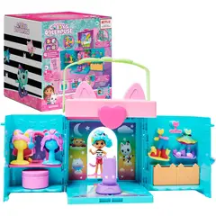 GABBYS DOLLHOUSE - La Casa de Gabby - Juego Portátil de Armario Arcoíris con Muñeca Gabby