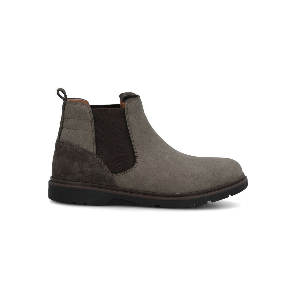HUSH PUPPIES - Botin Cuero Niño Numo Gris HUSH PUPPIES