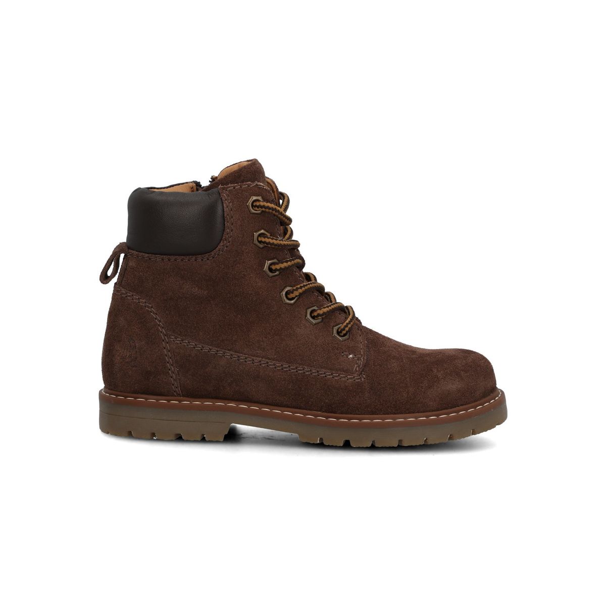 HUSH PUPPIES - Botin Niño Wilfred Café Oscuro HUSH PUPPIES