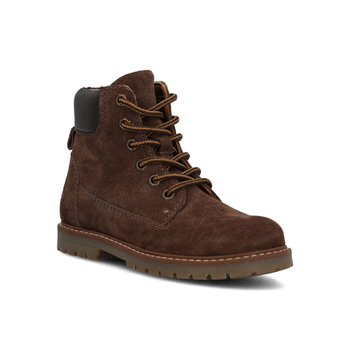 HUSH PUPPIES - Botin Niño Wilfred Café Oscuro HUSH PUPPIES