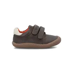 HUSH PUPPIES - Zapatilla Cuero Niño Sika Café Oscuro