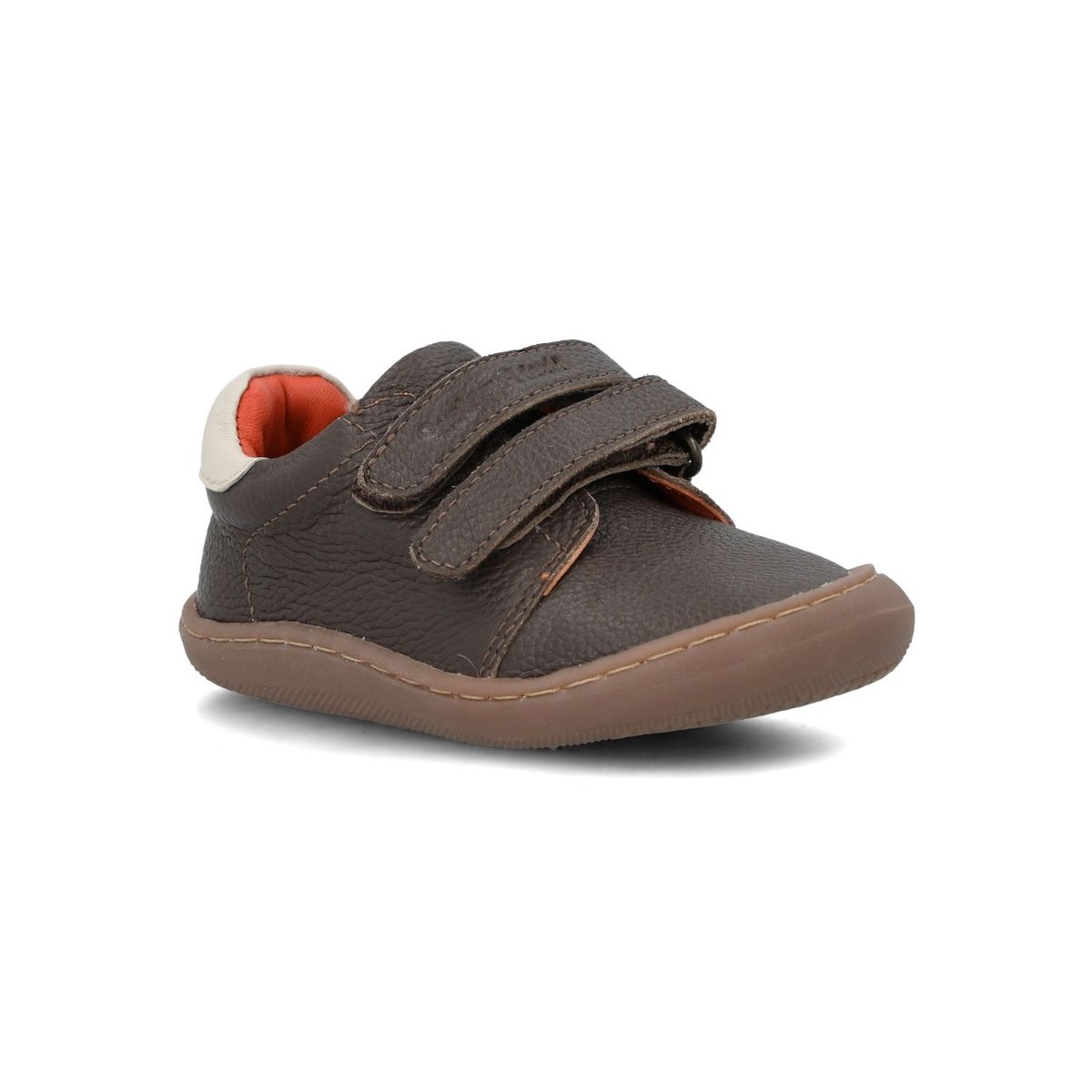 HUSH PUPPIES - Zapatilla Cuero Niño Sika Café Oscuro HUSH PUPPIES