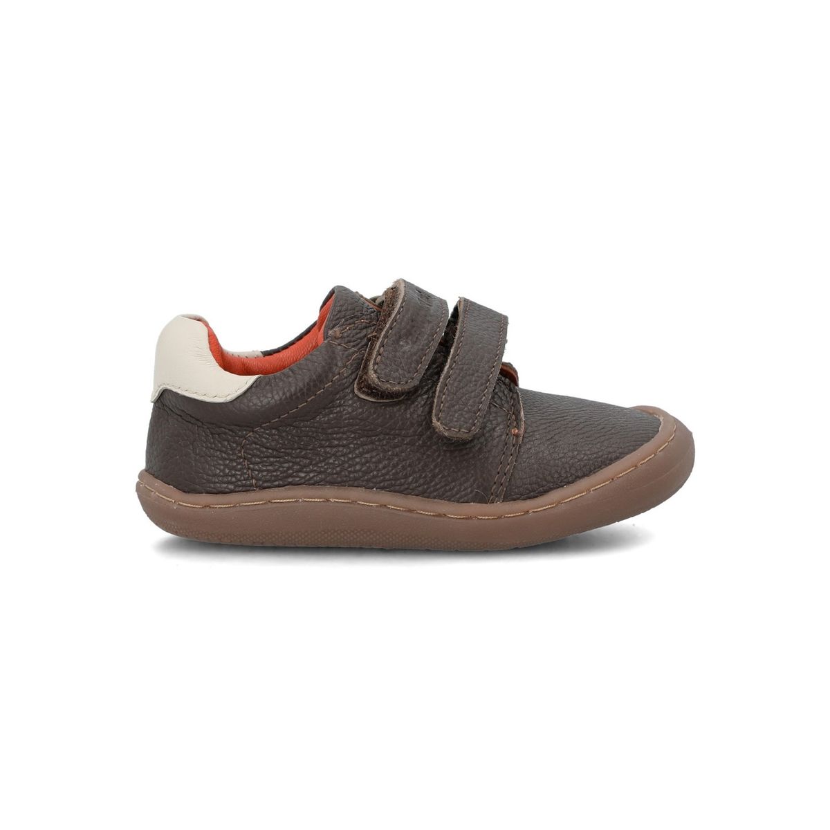 HUSH PUPPIES - Zapatilla Cuero Niño Sika Café Oscuro HUSH PUPPIES