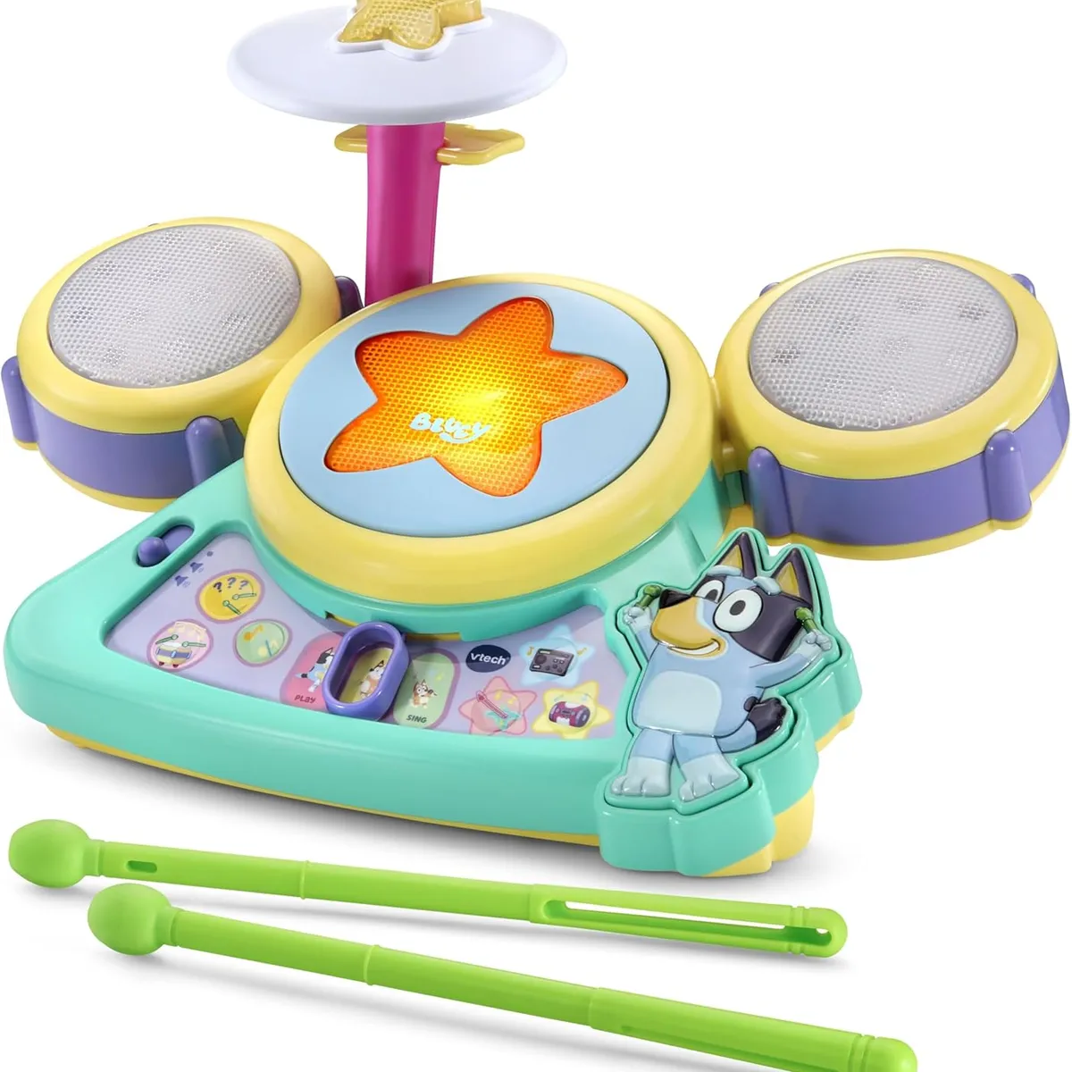 BLUEY - Juego de batería Bluey Hooray VTech