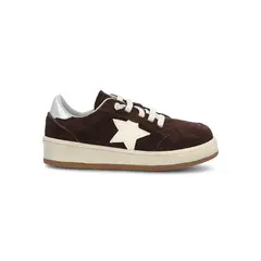 HUSH PUPPIES - Zapatilla Niña Inari Café Oscuro