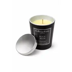 GENERICO - Vela Aromatica Decorativa Con Porta velas negro