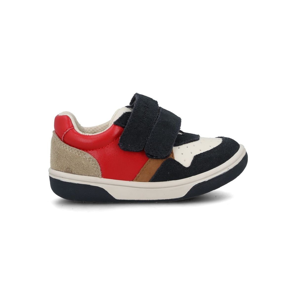 HUSH PUPPIES - Zapatilla Cuero Niño Tambe Azul HUSH PUPPIES