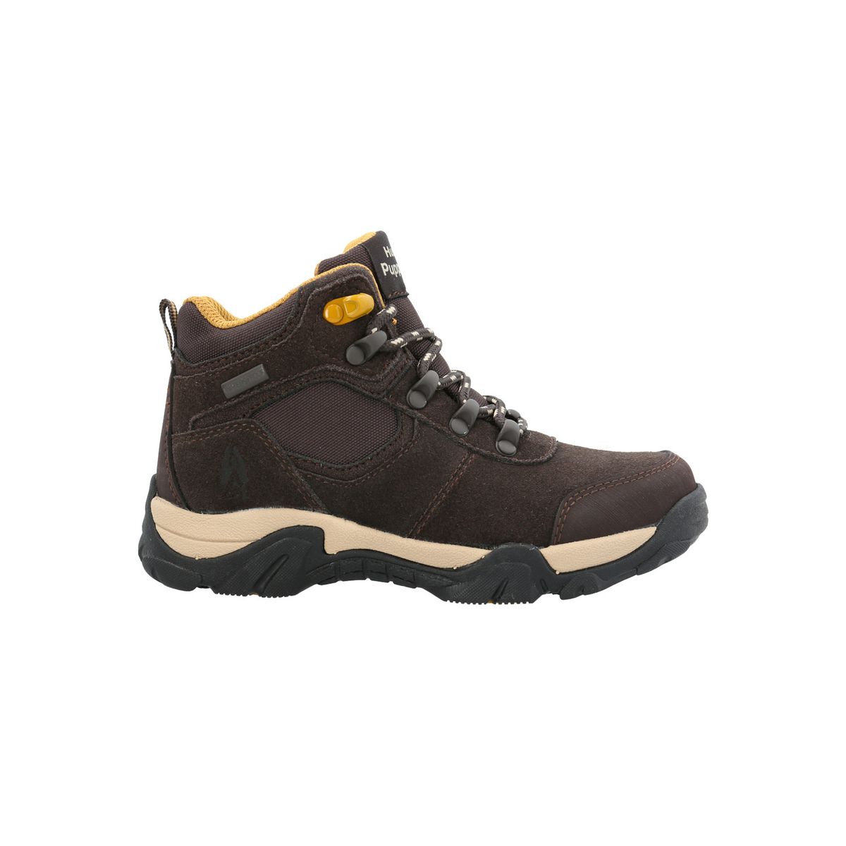 HUSH PUPPIES - Botin Niño Tezard Chocolate HUSH PUPPIES