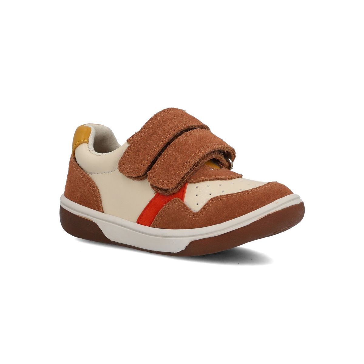 HUSH PUPPIES - Zapatilla Cuero Niño Tambe Café HUSH PUPPIES