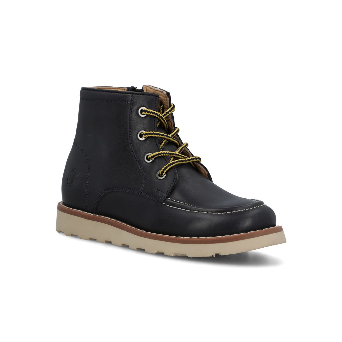 HUSH PUPPIES - Botin Cuero Niño Bruma Azul HUSH PUPPIES