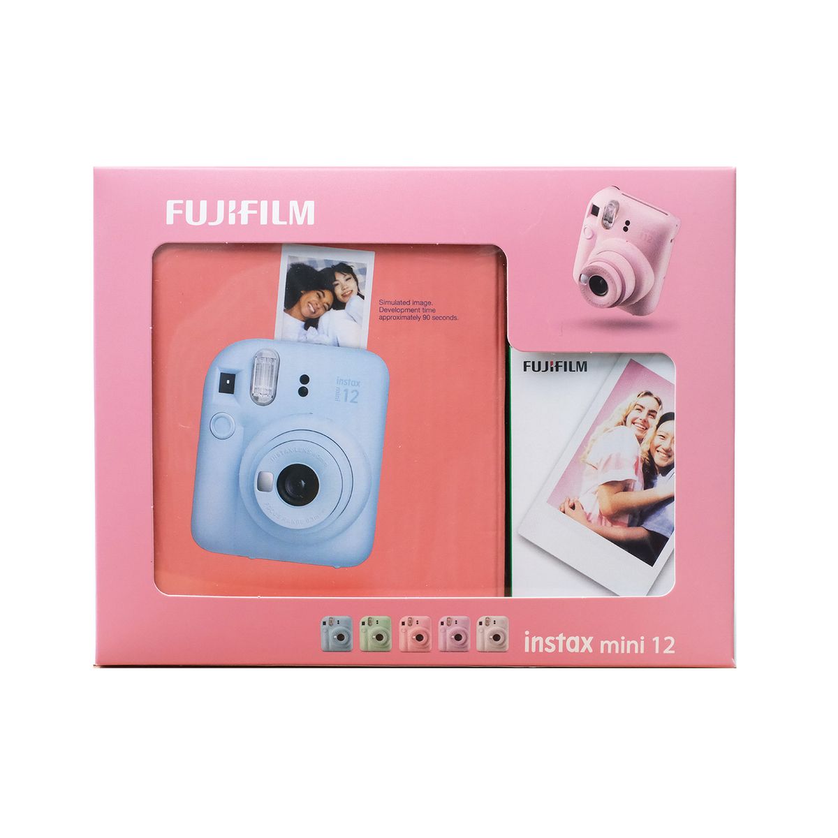 FUJIFILM - KIT INSTAX MINI 12 BLUE + FILM 20 FOTOS