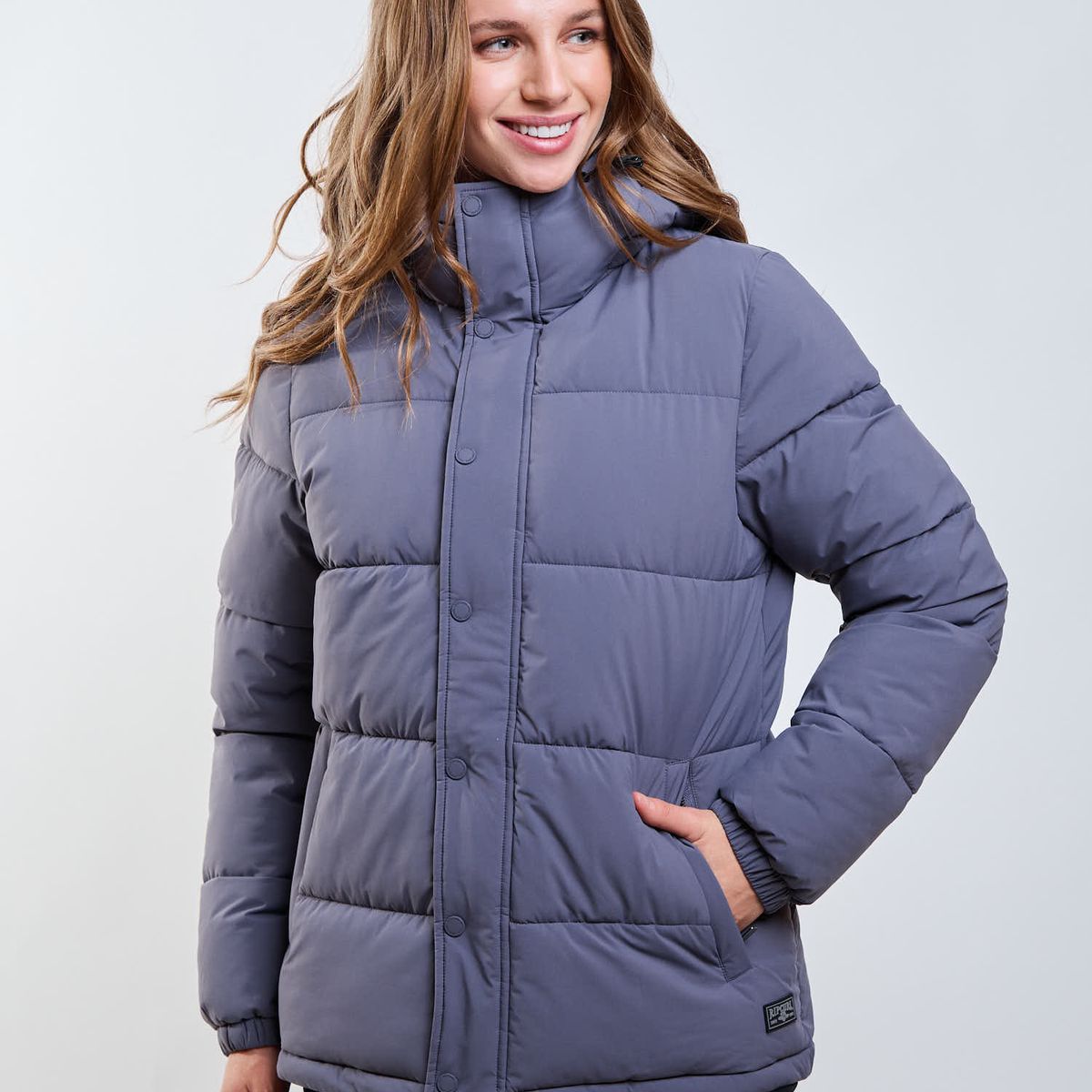 RIP CURL - Parka Baked Apple Morado Mujer Rip Curl