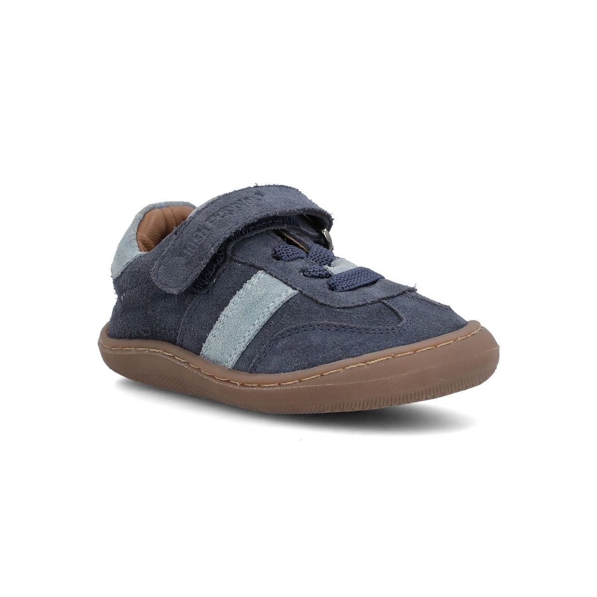 HUSH PUPPIES - Zapatilla Cuero Niño Zake Azul HUSH PUPPIES