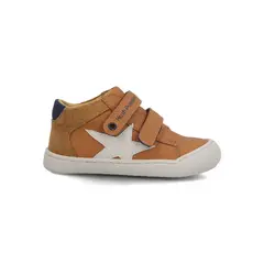 HUSH PUPPIES - Zapatilla Cuero Niño Cau Café