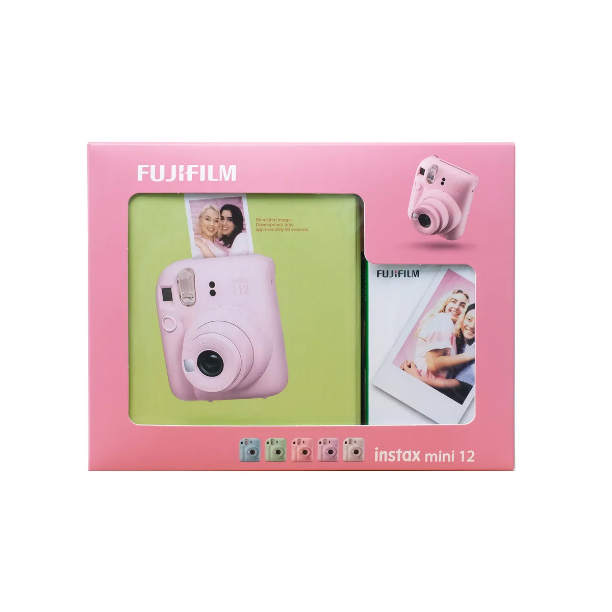 FUJIFILM - KIT INSTAX MINI 12 PINK+ FILM 20 FOTOS