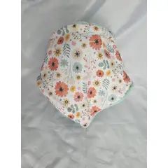 EL ESPACIO DE TOMMY - Bandana invierno mujer flores naranjas
