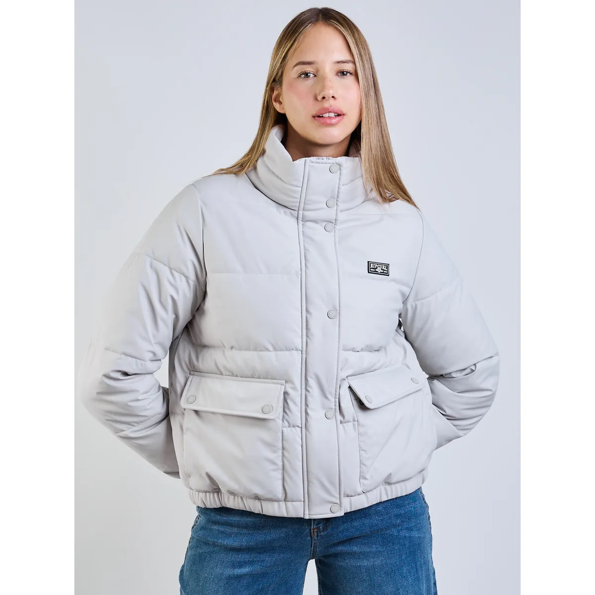 RIP CURL - Parka Desert Sand Beige Mujer Rip Curl