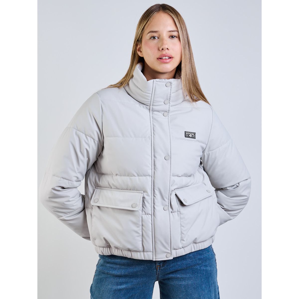 RIP CURL - Parka Desert Sand Beige Mujer Rip Curl