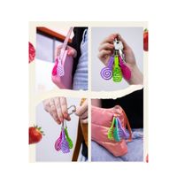 Cepillo Desenredante Maya Fucsia Dompel