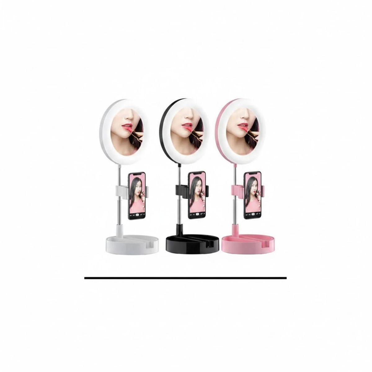 GENERICO - Espejo Maquillaje Multiproposito Con Luz Led Y Aumento