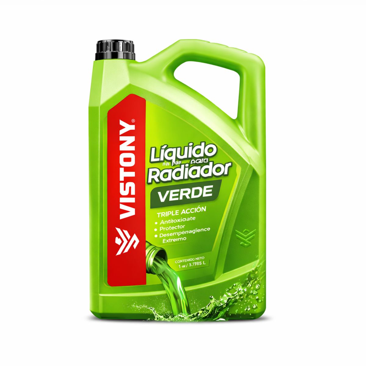 VISTONY - LIQUIDO PARA RADIADOR VERDE