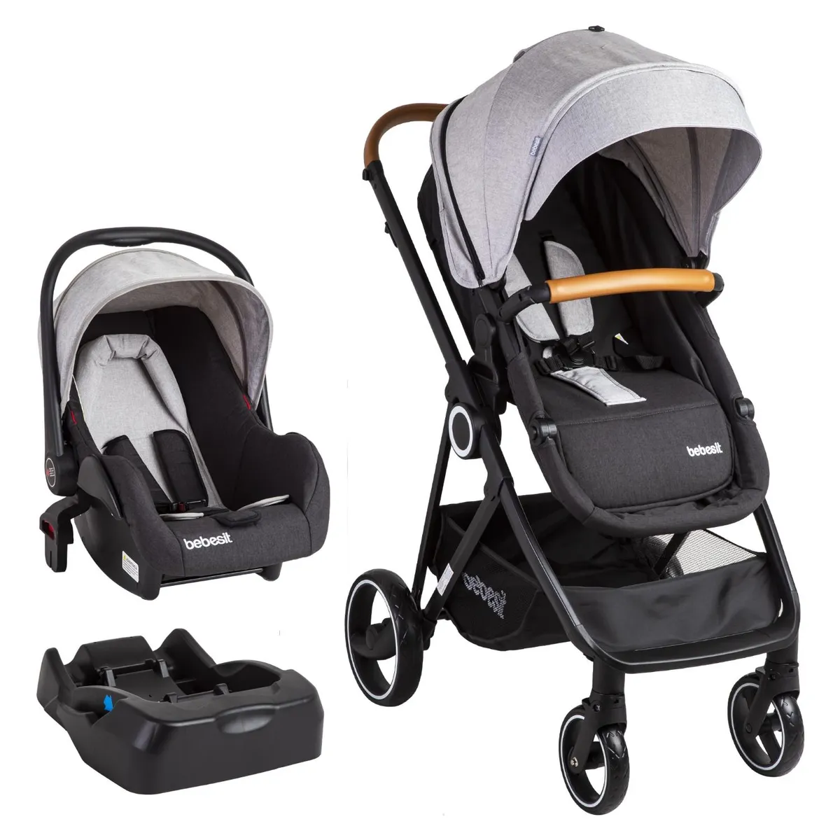BEBESIT - Coche Cuna Travel System Cosmos Bebesit