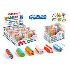 GENERICO - Goma de Borrar Astronauta 6pcs 5cm