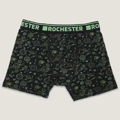 LADY GENNY - Boxer Cotton Spandex Estampado Gamer - Cómodo Y Divertido