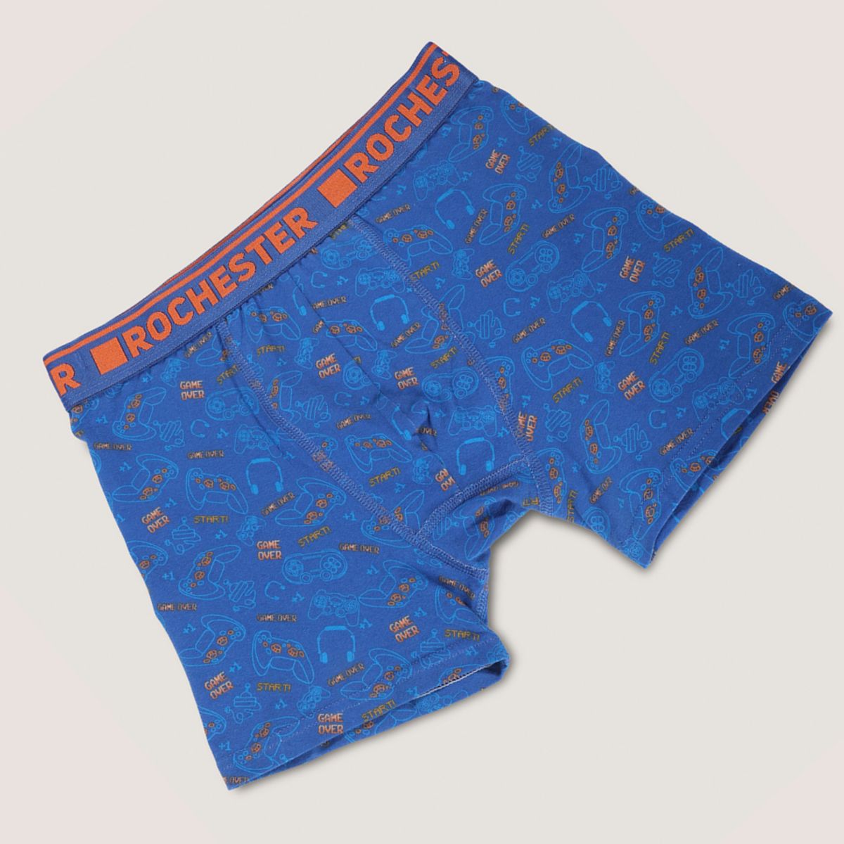 LADY GENNY - Boxer Cotton Spandex Estampado Gamer - Cómodo Y Divertido