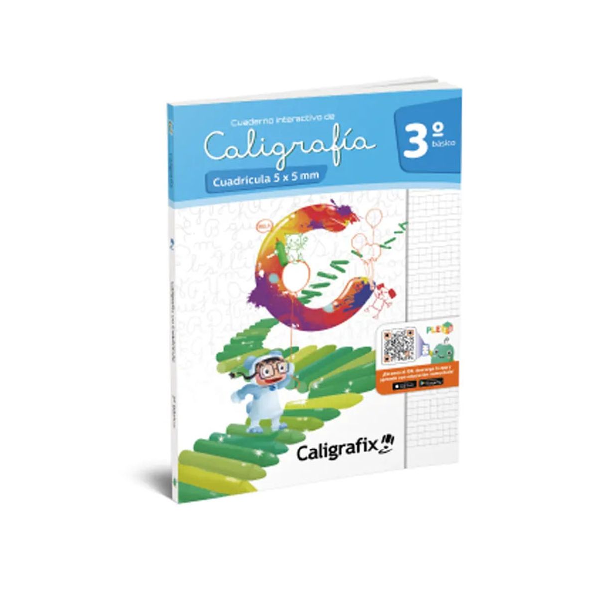 CALIGRAFIX - Caligrafix en cuadrícula 3º básico