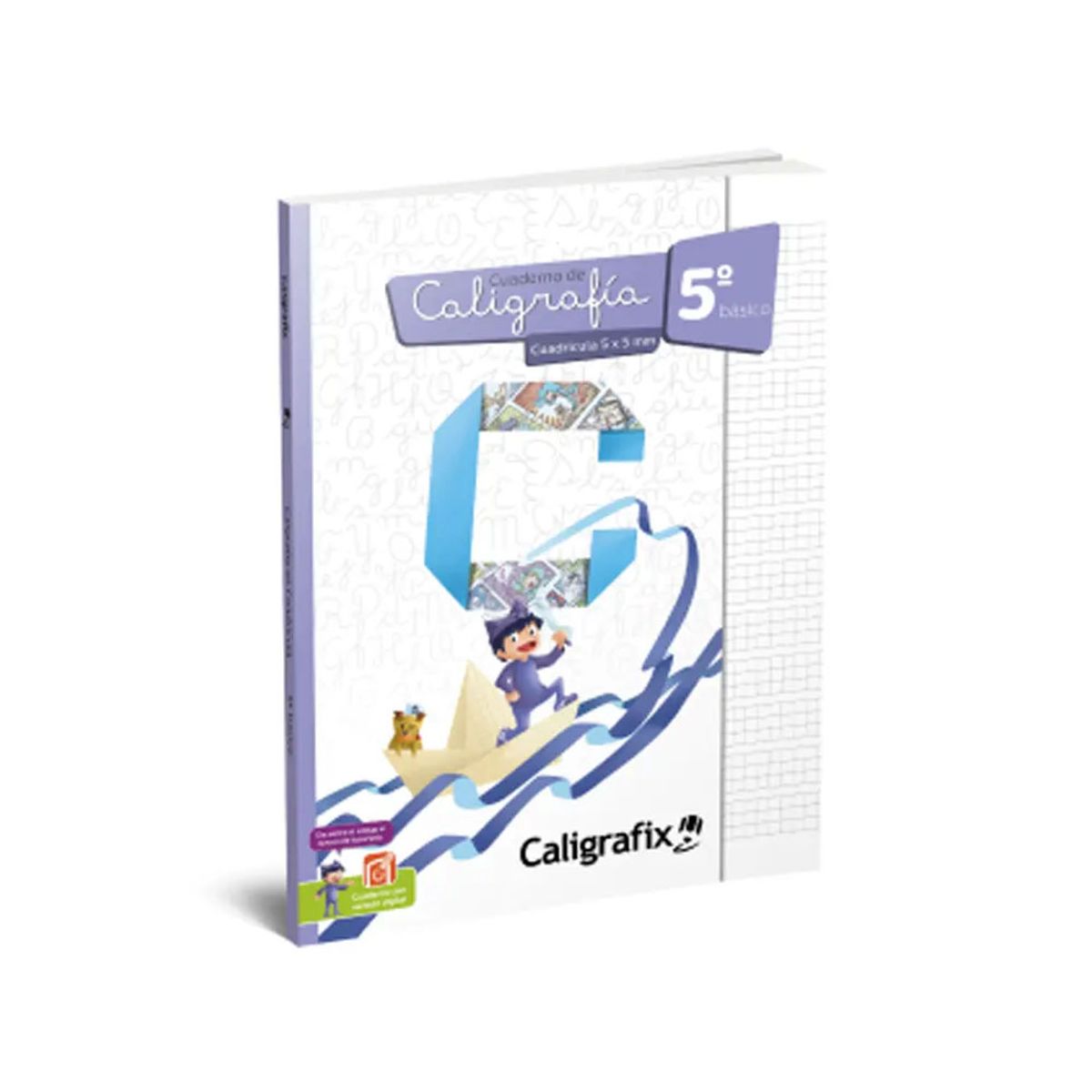 CALIGRAFIX - Caligrafix en cuadrícula 5º básico