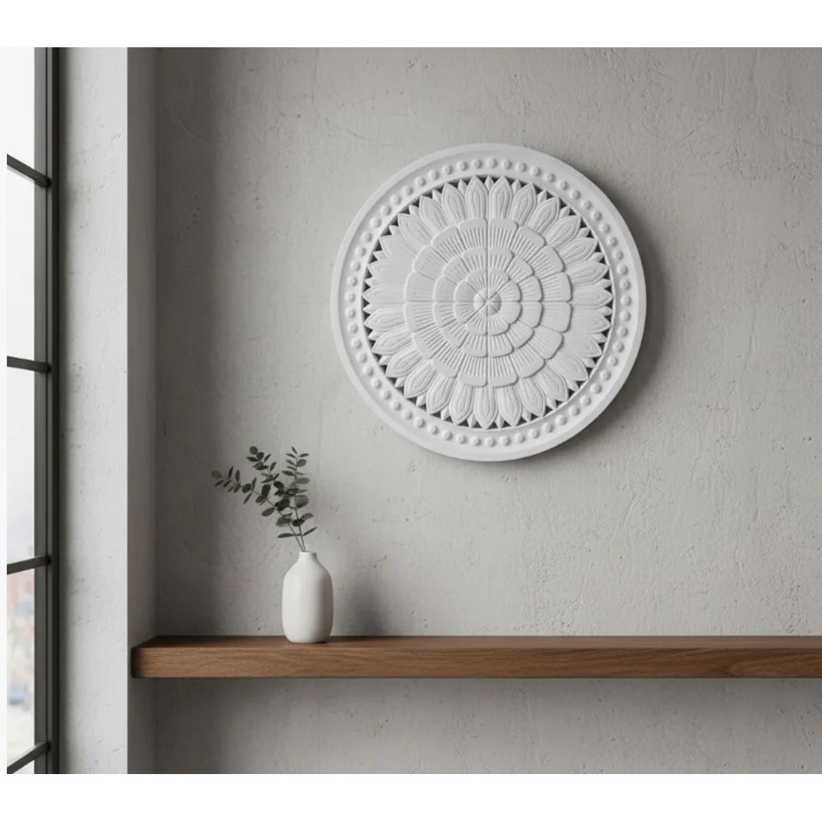 GENERICO - Cuadro Decorativo Genérico 39 Cm Madera Panel Único Madera