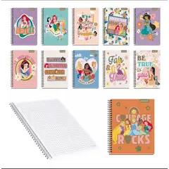 GENERICO - Pack 10 Cuadernos Universitarios Princesa Proarte 7mm