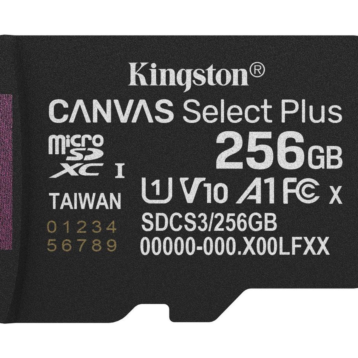 KINGSTON - MicroSD Kingston Canvas Select Plus 256GB